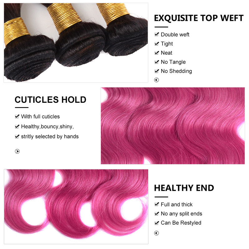 3 Bundles With Lace Frontal