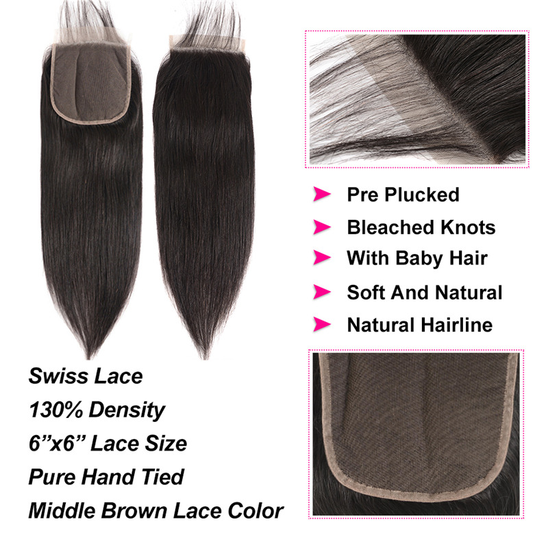 6*6 Lace Closure
