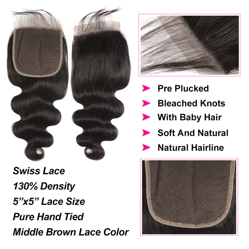 5*5 Lace Closure