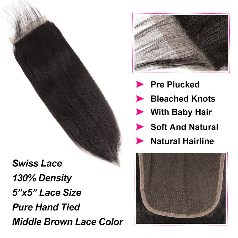 5*5 Lace Closure