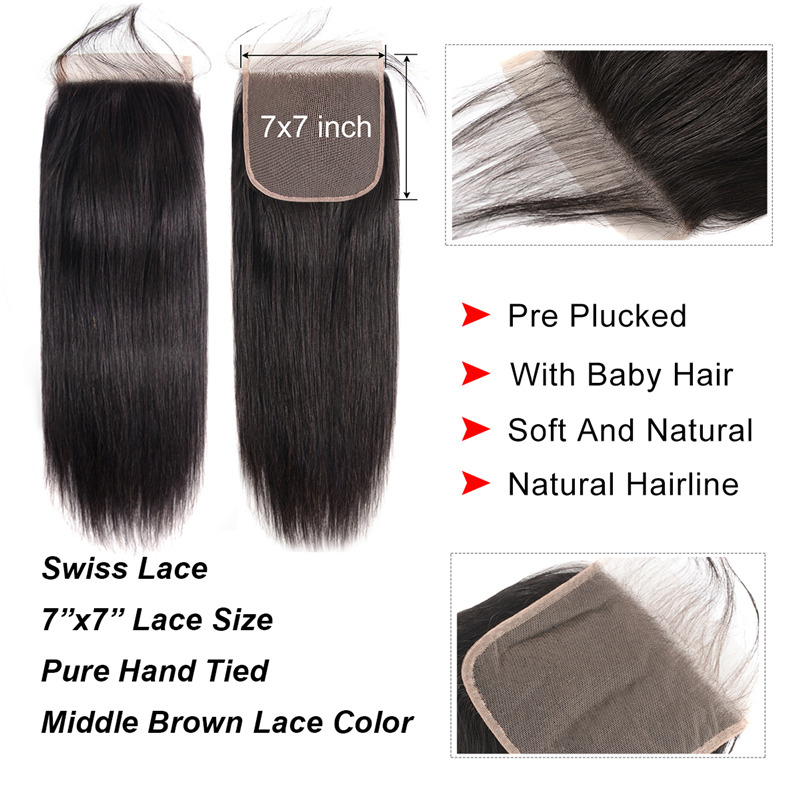 7*7 Lace Closure