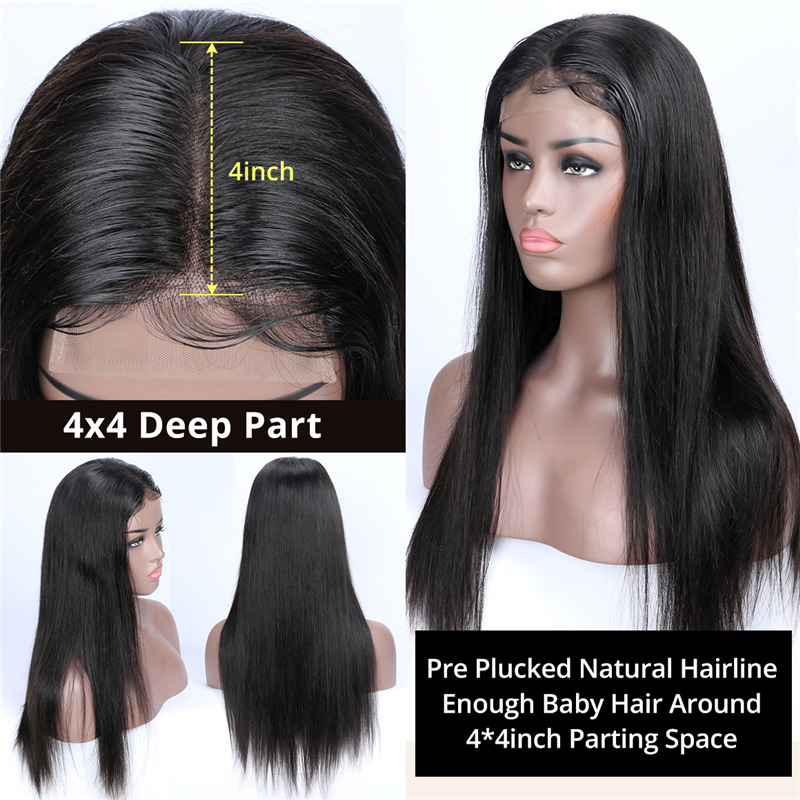 4X4 Lace Front Wigs