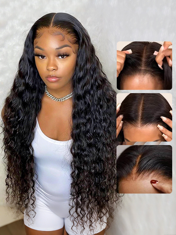 loose deep wave wig