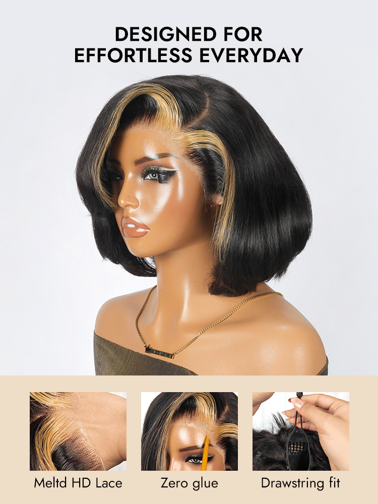 Skunk Stripe Ready To Go Wig