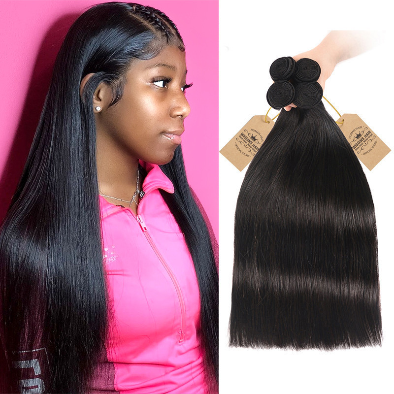 Human Hair Straight Bundles