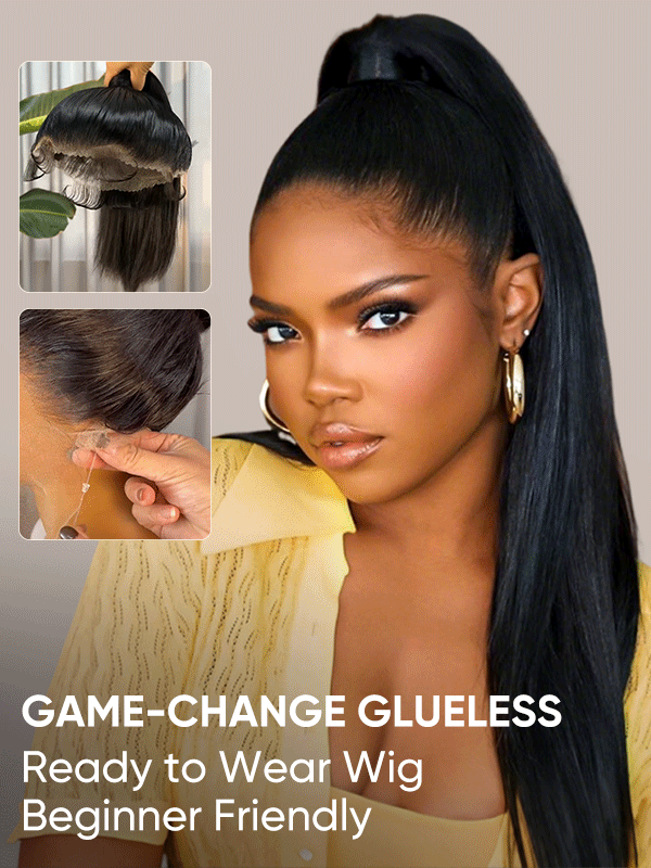 ready to wear glueless wig