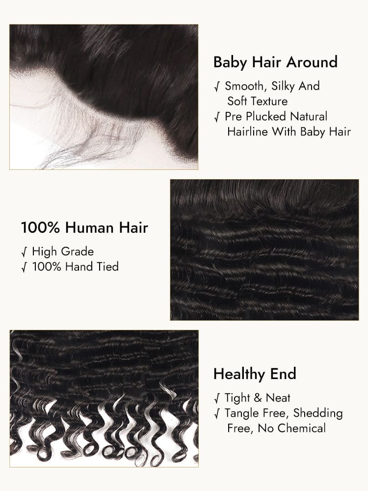 Loose Deep Lace Frontal With Babyhair