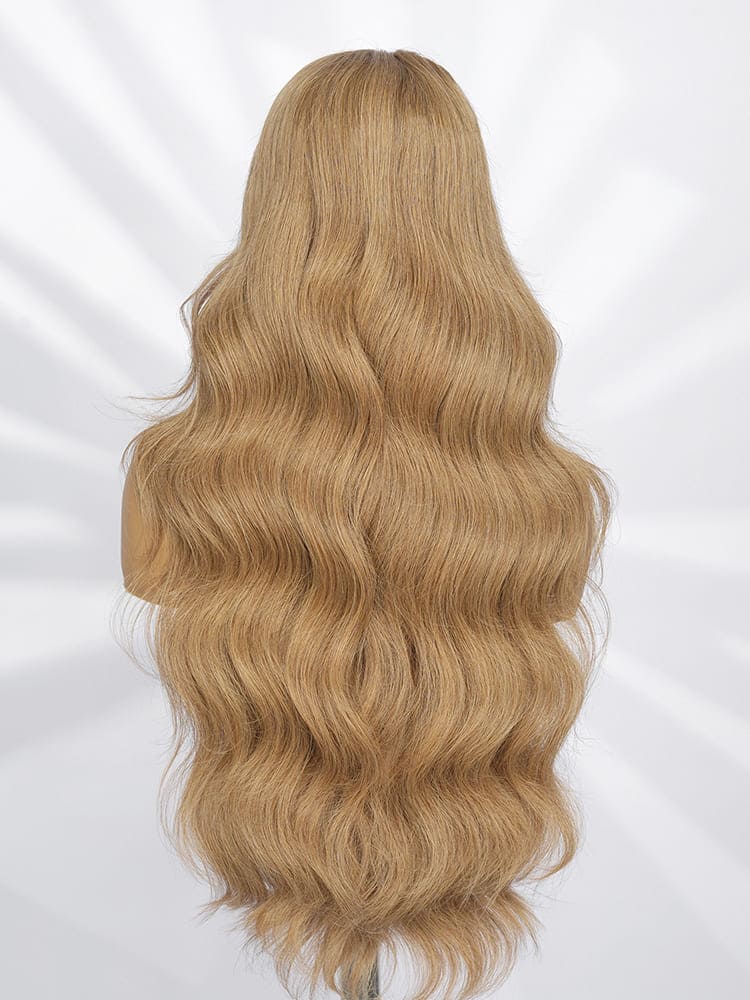 Rich Caramel Blend Bouncy Wave Wig