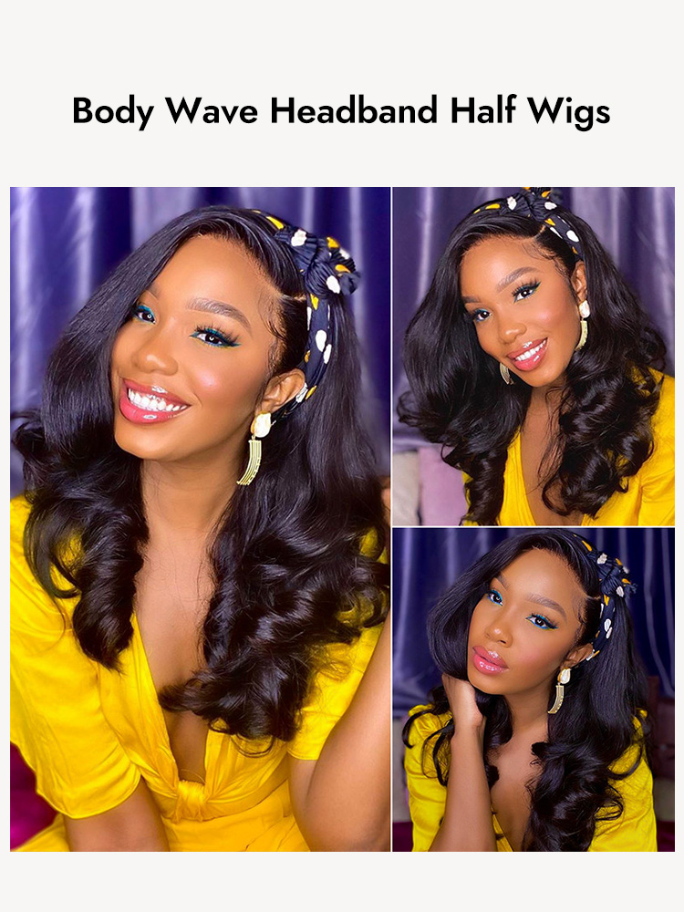 Body Wave Headband Wigs