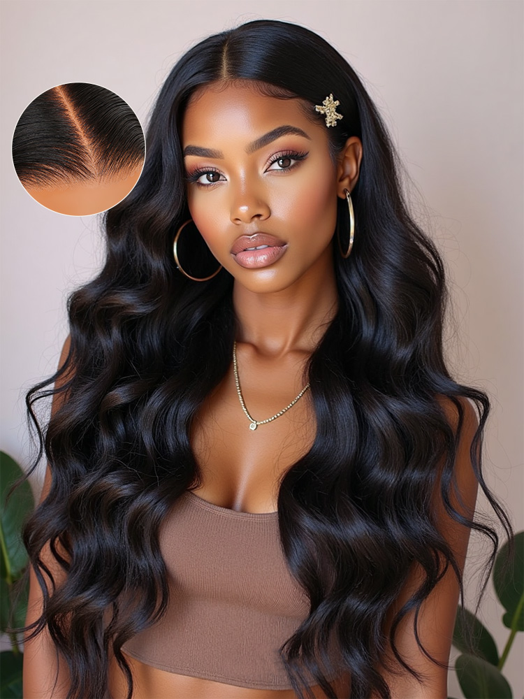 Body Wave Closure Lace Wigs