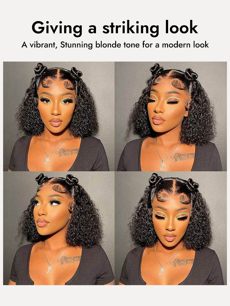 Curly Short Bob Wigs