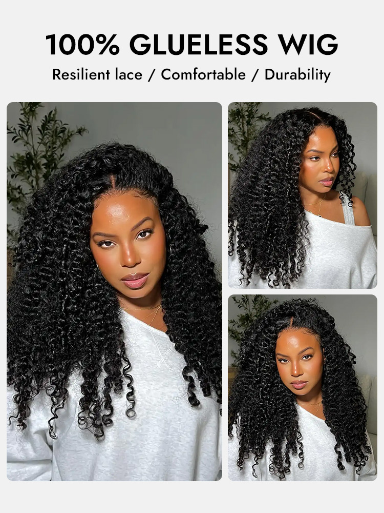 Bouncy Burmese Curls Glueless Wig