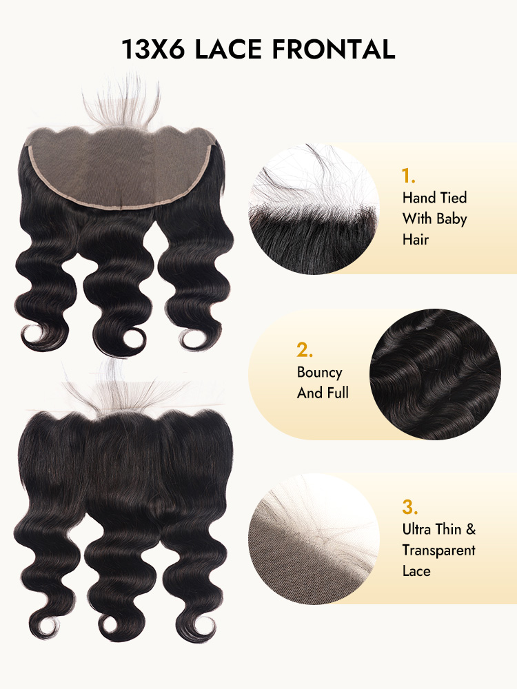 13x6 Lace Frontal Human Hair