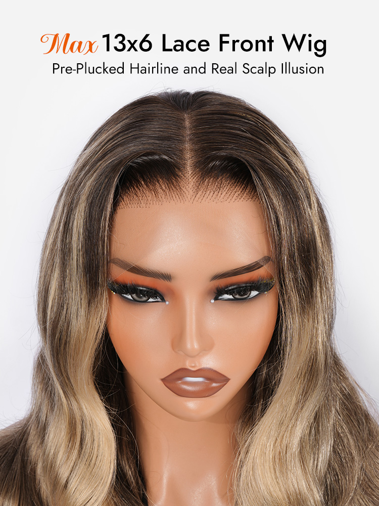 Ombre Highlight 13x6 Lace Front Wig