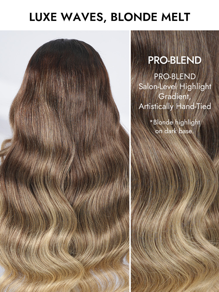 Blonde Highlight Human Hair Wig
