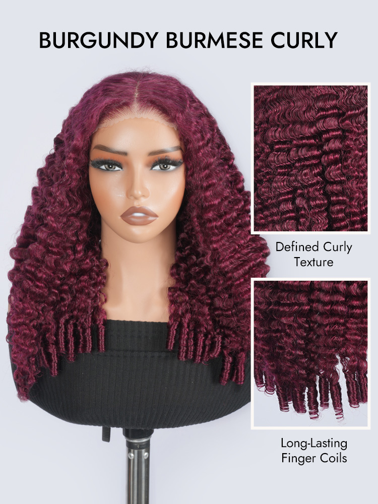 Defined Burmese Curls Wig