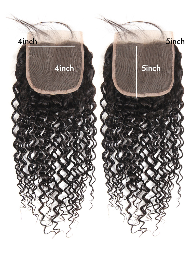Jerry Curly Lace Cosure Hair 