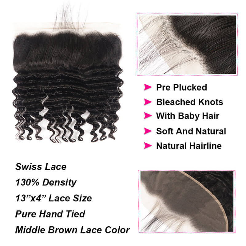 Loose Deep Wave Virgin Hair Bundles 4pcs