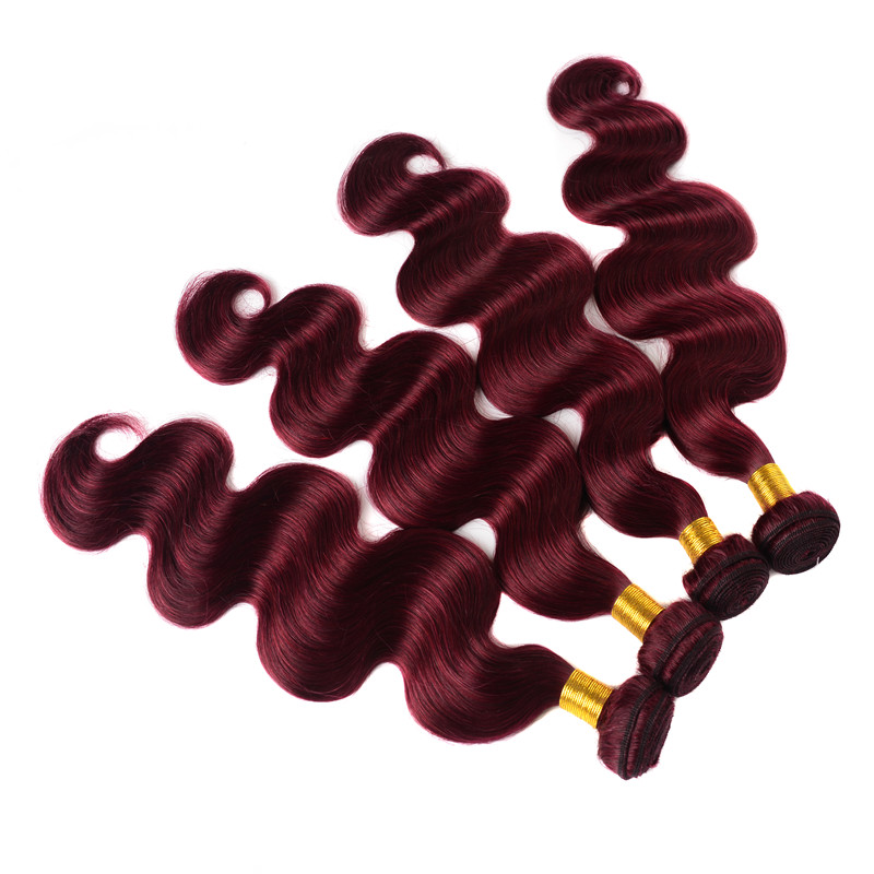 Body Wave Ombre Virgin Hair 4pcs