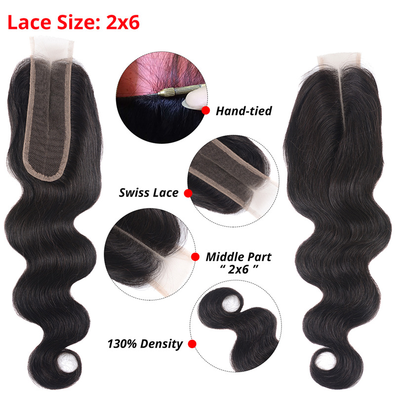 2*6 Lace Closure