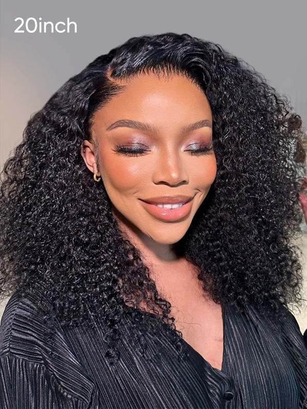 curly HD lace wig 20 inch