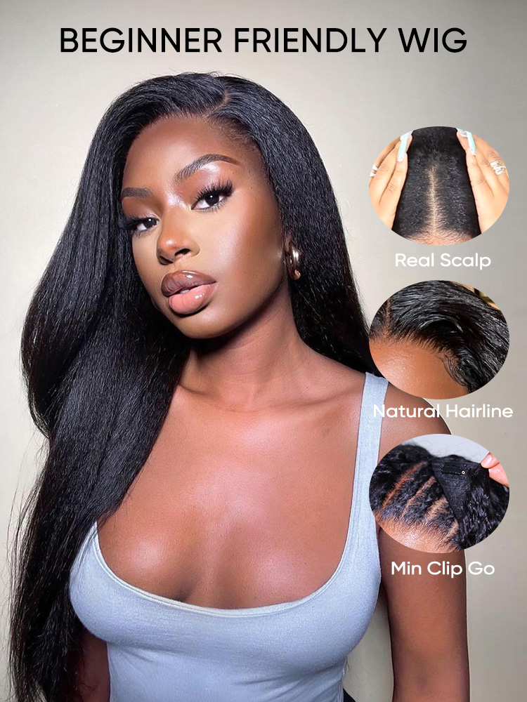 Yaki Straight U Part Wigs 
