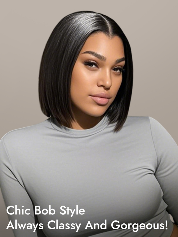 straight bob wig