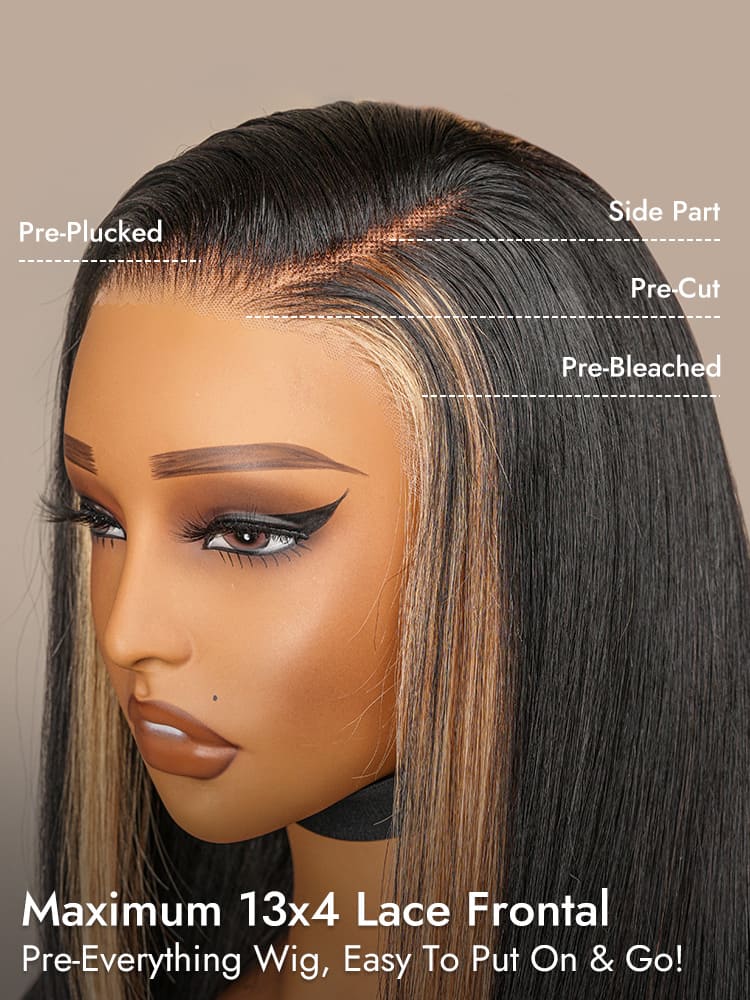 pre everything glueless wig