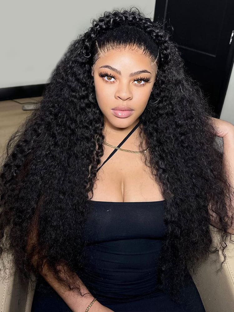 Pre Braiding Curly Wig