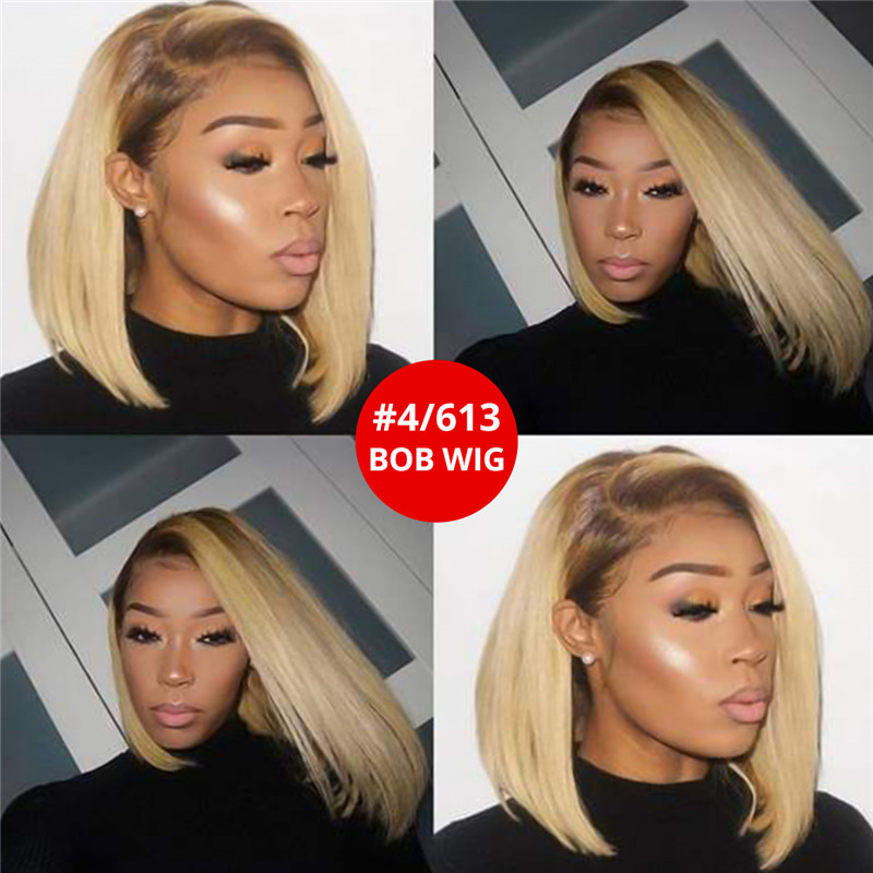 Human Hair Bob Wigs