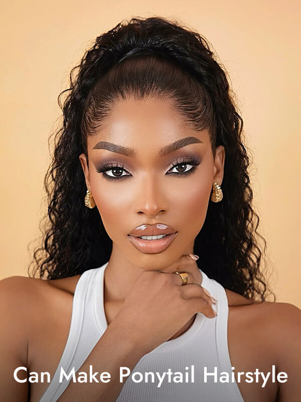 ponytail curly wig
