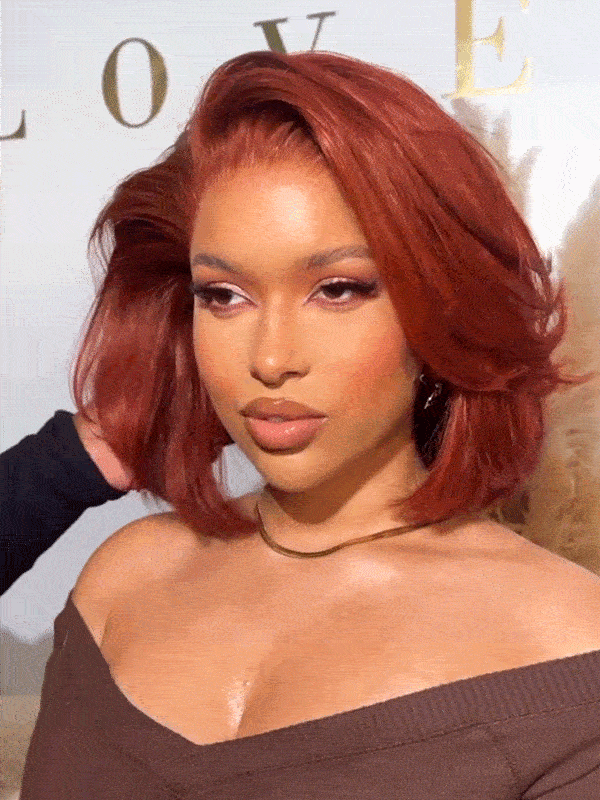 pre styled straight wig