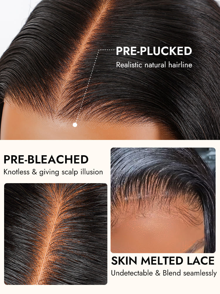 5x5 Skin-Melted HD Lace Closure