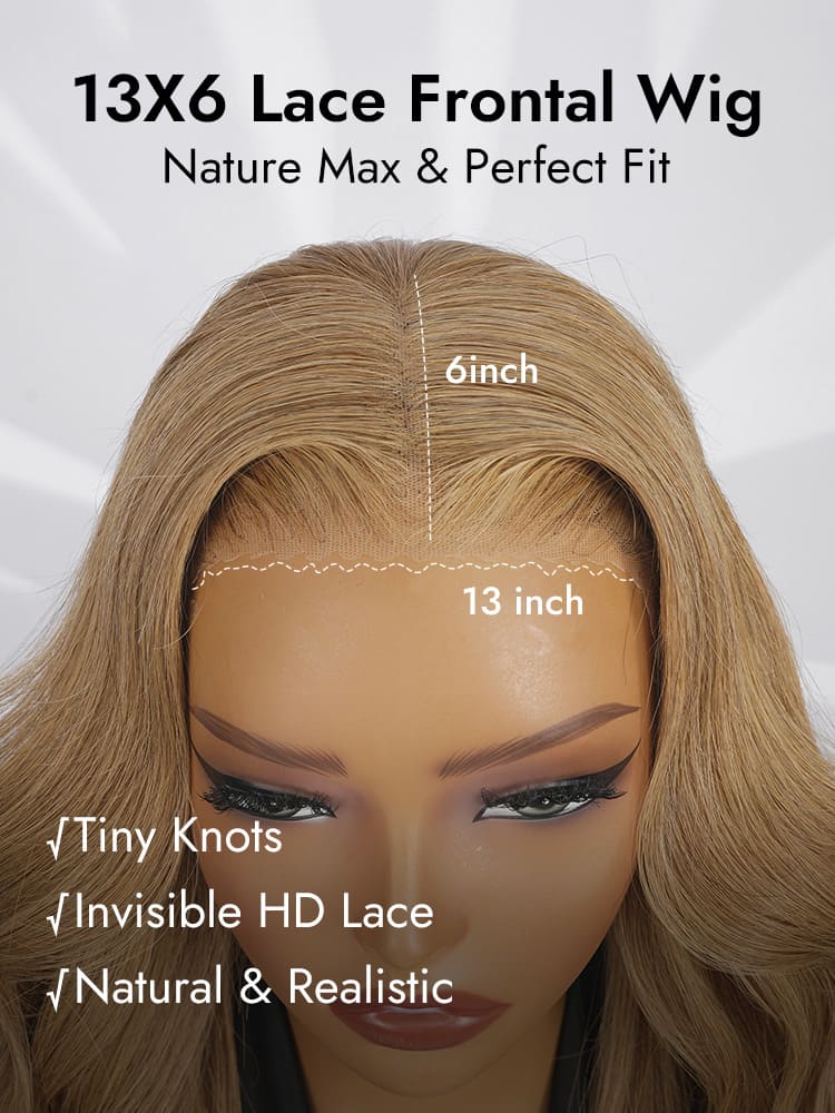 Rich Caramel Blend Body Wave Lace Wig