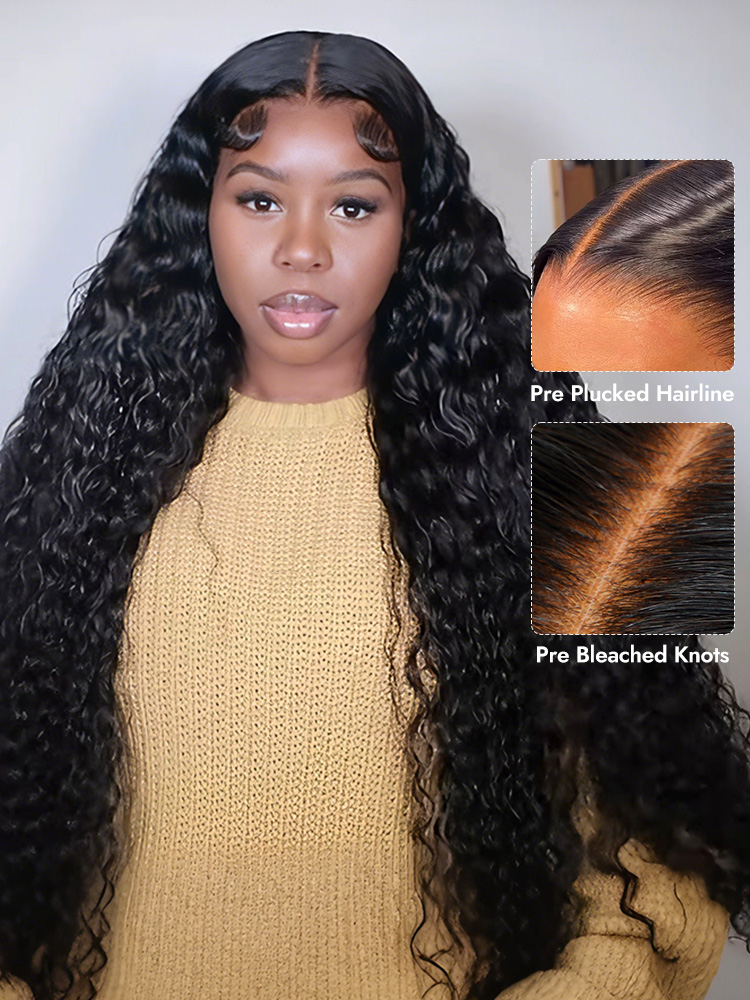 Water Wave 5x5 Lace Closure Wig