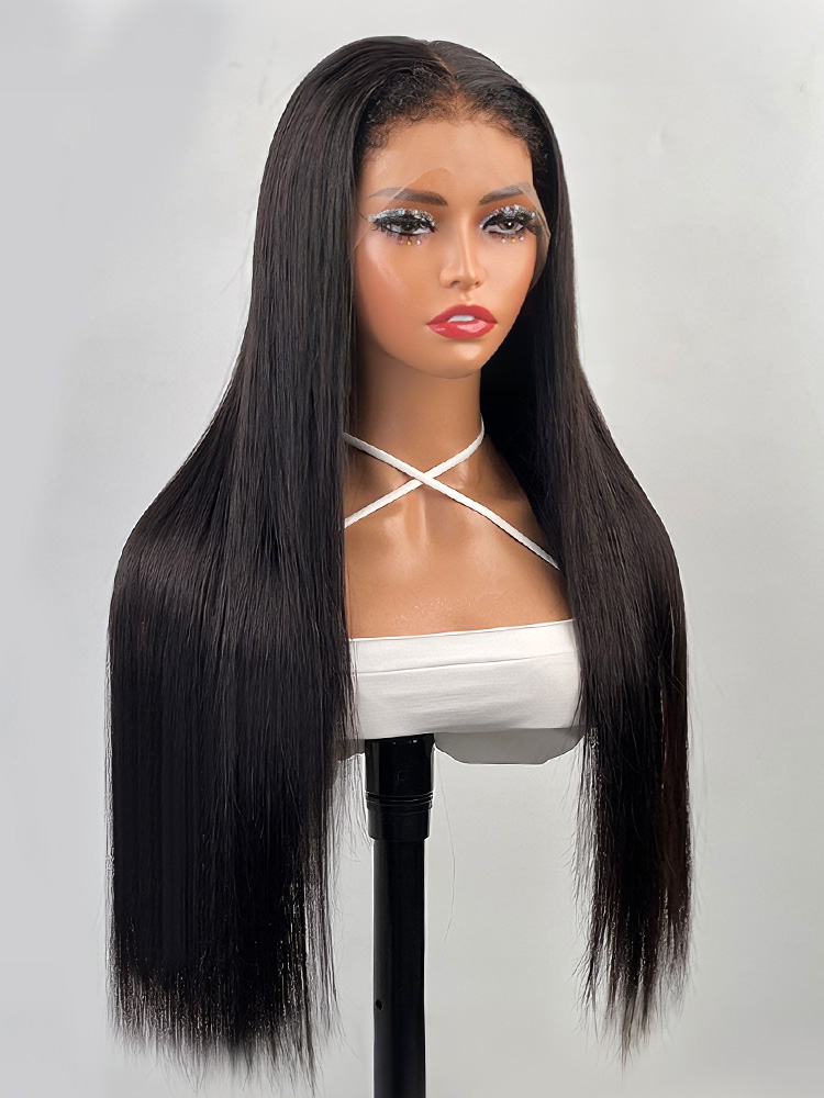 Straight 4C Hairline Wigs