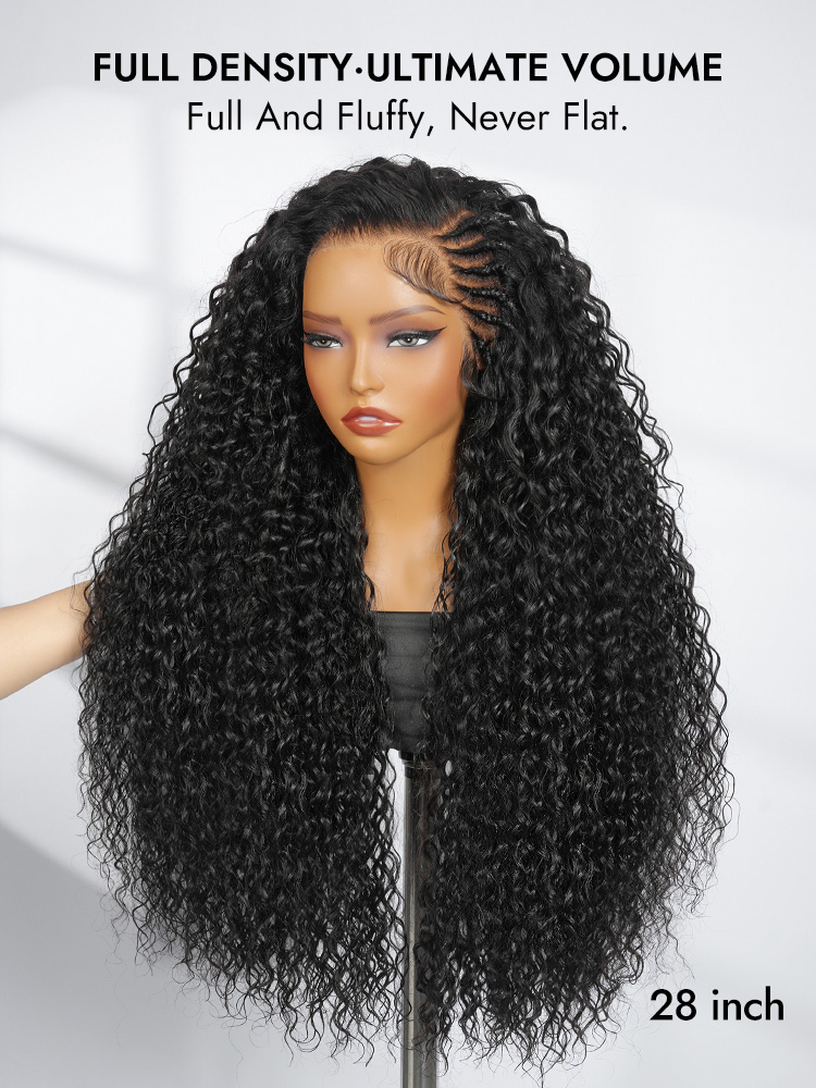 Pre-Braided Water Wave Human Hair 