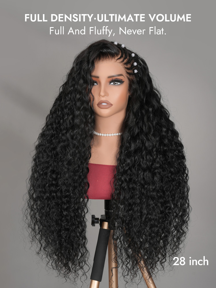 Pre-Braided Water Wave Human Hair 