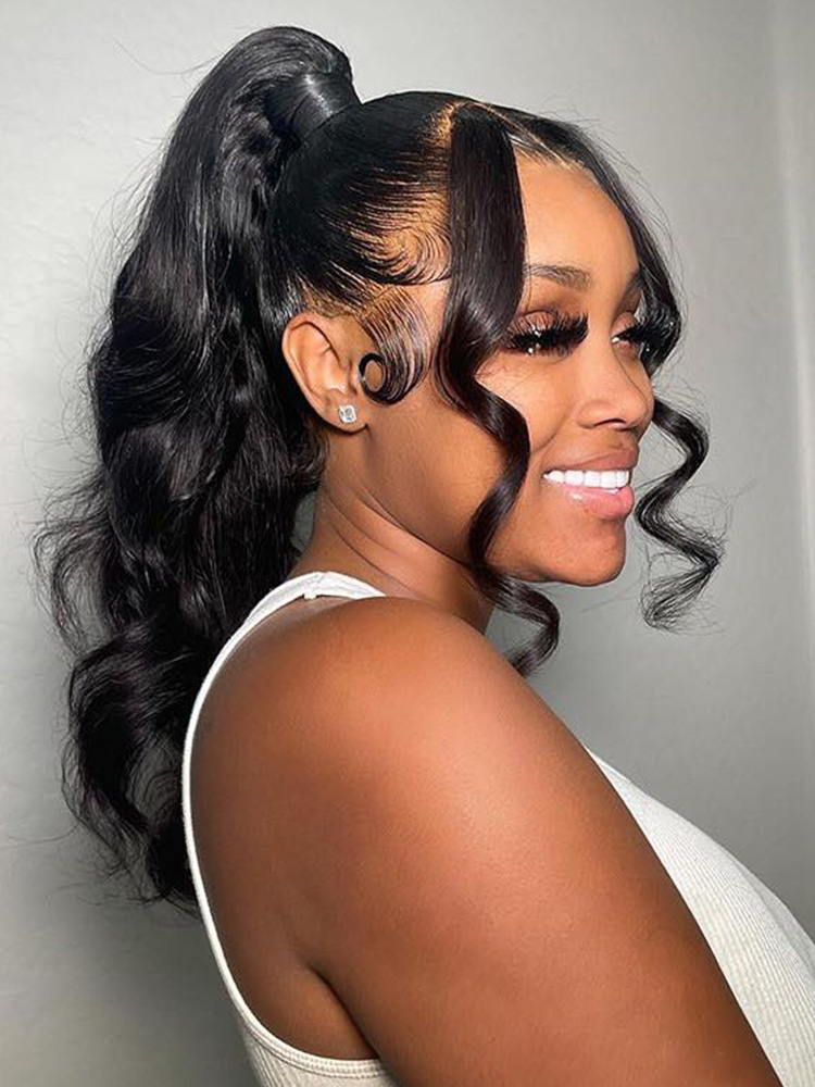 High Ponytail Extension Hair