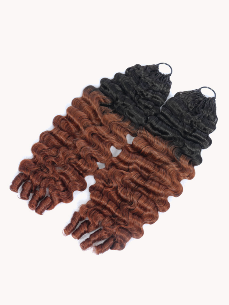 Feather Crochet Burmese Curly Hair