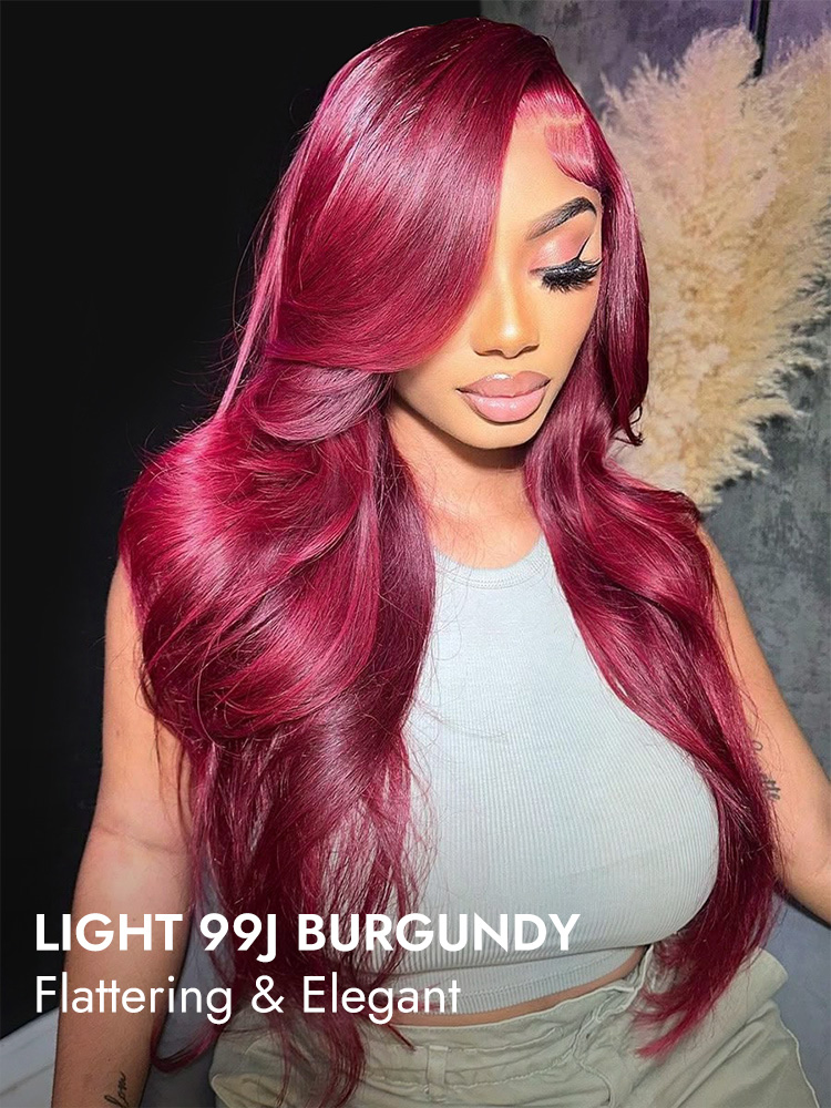 99J Burgundy Body Wave Wig
