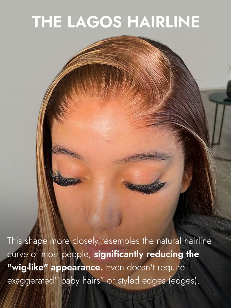 Lagos Hairline Highlight Human Hair