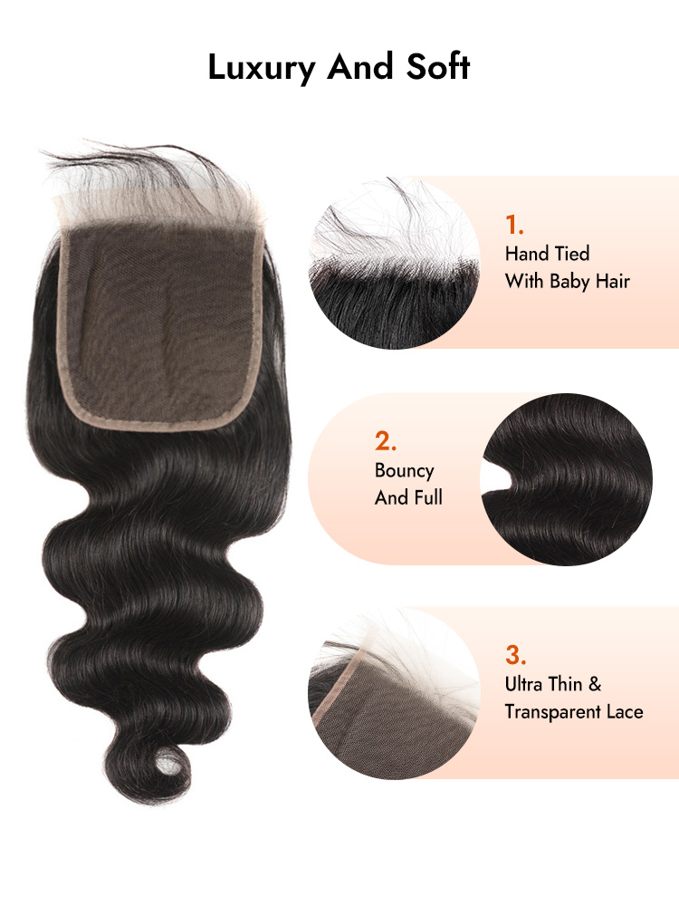 Body Wave 5x5 Lace Closure