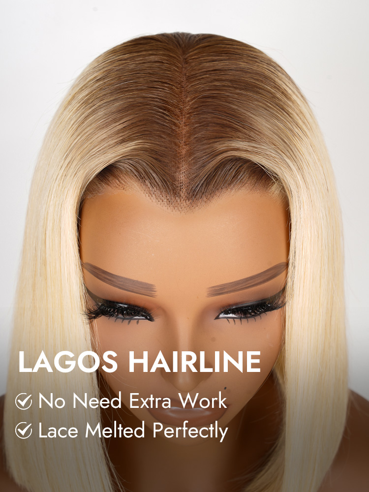 Ombre Straight Bob Wig