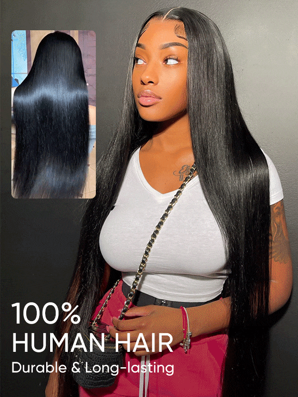 straight lace frontal wig