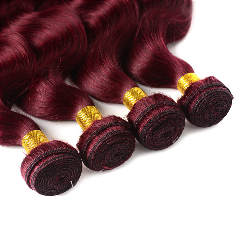Body Wave Ombre Virgin Hair 4pcs