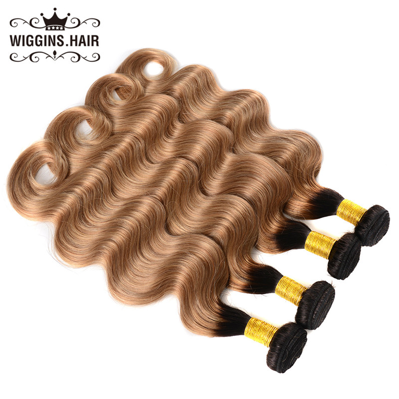 Ombre Color Hair Body Wave Weave 4pcs