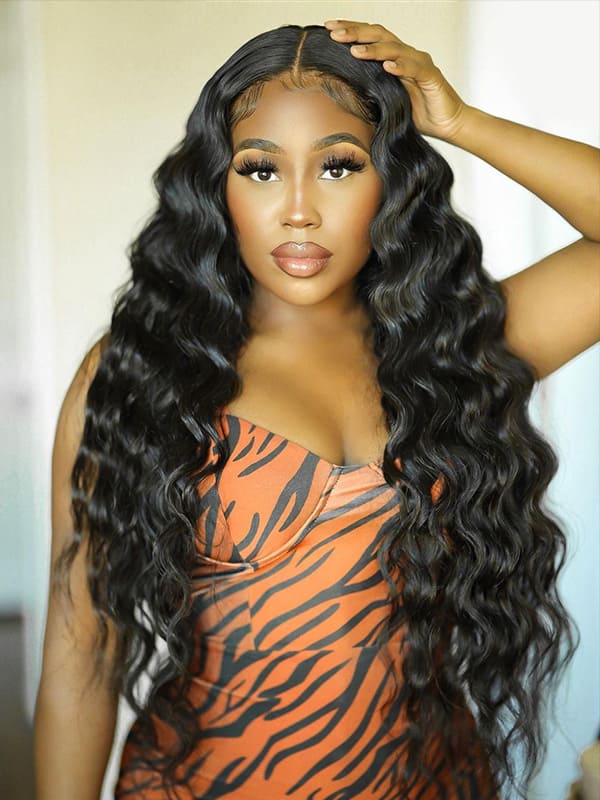 crimped deep wave wig