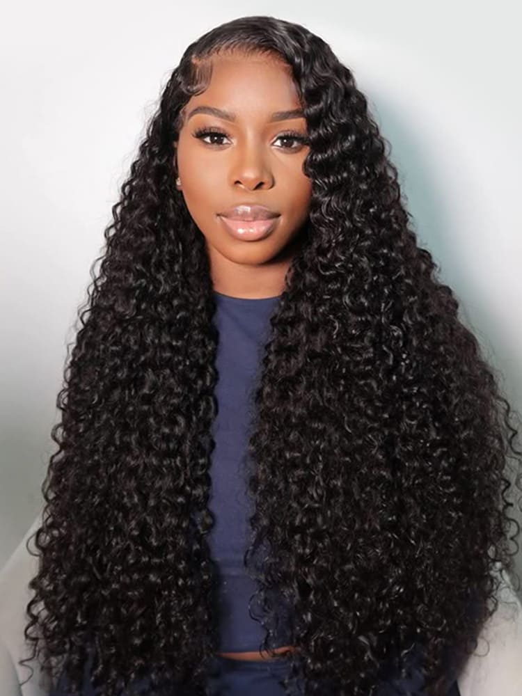 Long Curly Glueless Wig