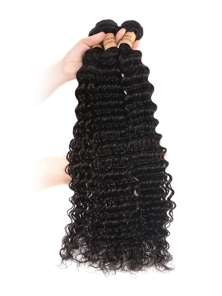 Deep Wave Hair 3 Bundles